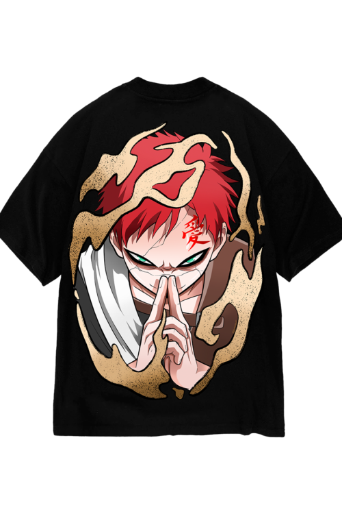 OVERSIZED - GAARA PRETO