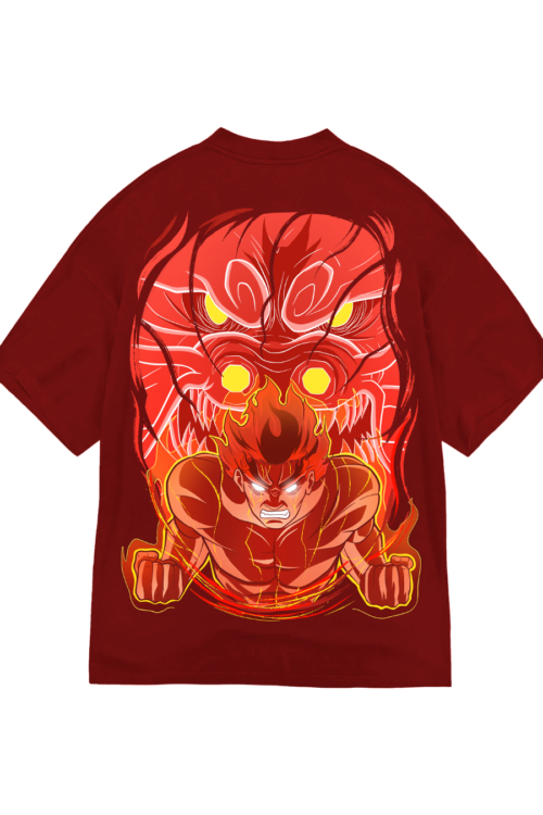 OVERSIZED - GAI 8º PORTÃO VERMELHO